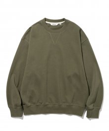 basic sweatshirt khaki