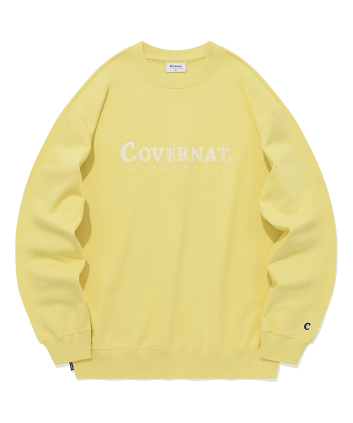 Свитшот с логотипом Authentic Yellow