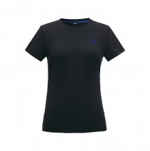 239TR018F 블랙 여성용 판다 그래픽 반팔 티셔츠