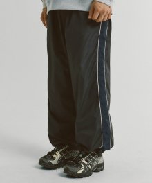 PIPING TAIL TRACK PANTS CHARCOAL