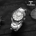 토르소(TORSO) T503M-SSS 카시오페아 멀티 다이아몬드 워치 남자 메탈 시계 (가죽 스트랩 증정)