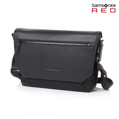 쌤소나이트 레드(SAMSONITE RED) JEFFERSON 메신저백 Black QU509002 - 사이즈 & 후기 | 무신사