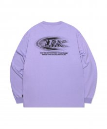 CREW LONG SLV TEE light purple