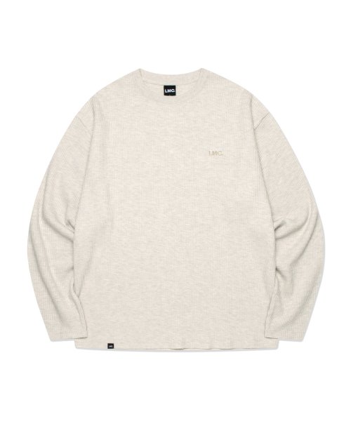 [ LMC]★24FW★韓国人気★WAFFLE OG LONG SLV TEE LMC]☆24FW☆韓国人気☆WAFFLE OG LONG SLV TEE
