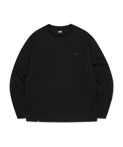 ★韓国の人気★【LMC】★WAFFLE OG LONG SLV TE.E★ WAFFLE OG LONG SLV TEE oatmeal - LMC | 엘엠씨