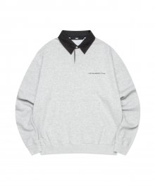 CAPITAL RUGBY SWEATSHIRT heather gray