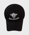 HONEYBEE BALL CAP-BLACK(허니비 볼캡-블랙)
