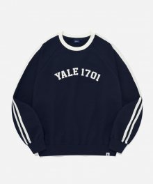 SINCE 1701 SPORT TAPING CREWNECK NAVY