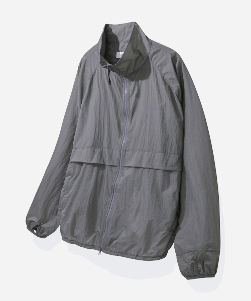 MUSINSA | YALE [ONEMILE WEAR] COMFORT PACKABLE TRACK JACKET GRAY