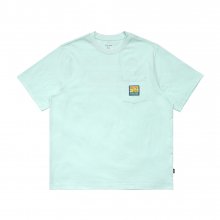 [Buckets City] 라운드 포켓 티셔츠 MINT