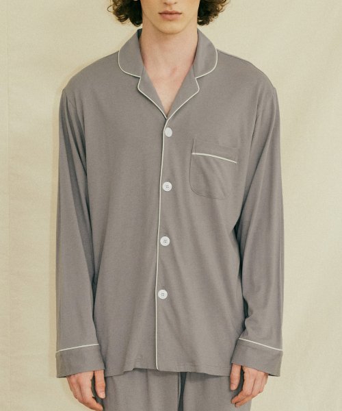 [모달] (m) Essential Grey Pajama Set