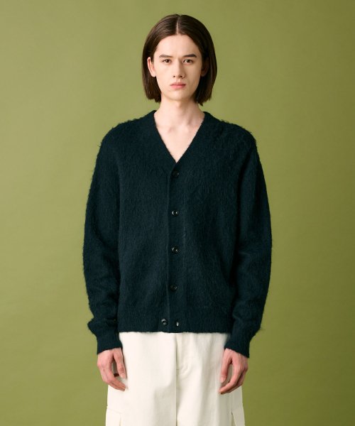 Black angora clearance cardigan