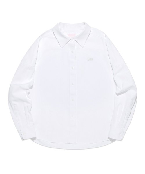 Женская рубашка оверсайз White