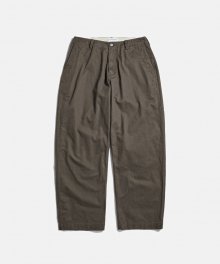 Wide Officer Pants Taupe