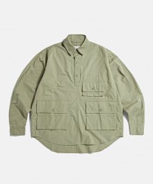 Utility 5PK Pullover Shirt Jacket Light Olive
