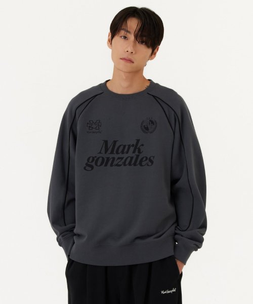 마크곤잘레스(MARK GONZALES) MG SPORTS PIPING LINE SWEATSHIRT