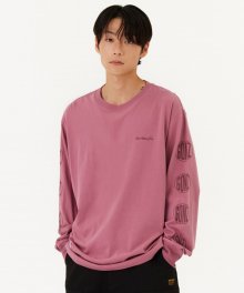 GONZ L/S TEE - PINK