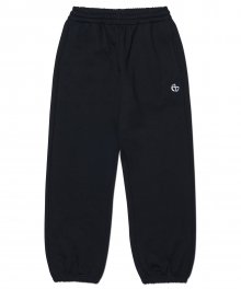 SYMBOL LOGO SWEATPANTS - BLACK