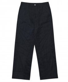 O.F PATCHED PANTS - BLACK