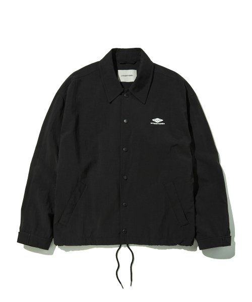 DTO Logo-Print Coach Jacket_Black