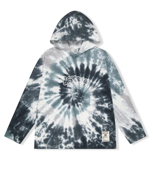 ◇YESEYESEE◇ YES Dyed Single Hoodie Black 예스아이씨(YESEYESEE) Y.E.S Dyed Single Hoodie Black