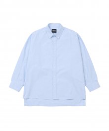 Batwing Oxford Cotton Shirt [SKY BLUE]