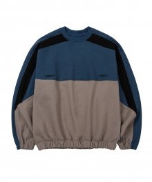 Tri Mixed Sweatshirt [TEAL]