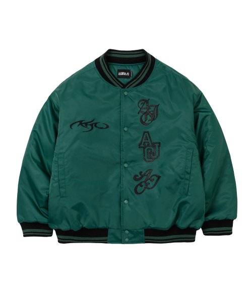 Nylon shop baseball jacket