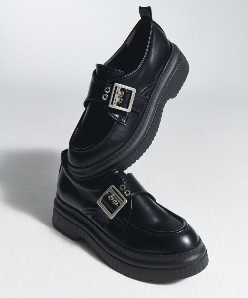 JILL BY JILLSTUART｜JOY BLACK PLATFORM MONK