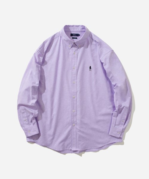 [예일] HERITAGE DAN OXFORD SHIRT LIGHT PURPLE YD08SH7005LP 