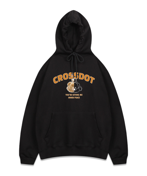 Оверсайз худи Arch Half Bear 5 Color [CID_0034]