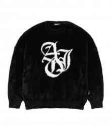 Sporty Logo Sweater [BLACK]