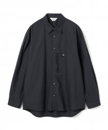 oversize pocket shirt darkest navy