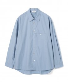 oversize pocket shirt sky blue