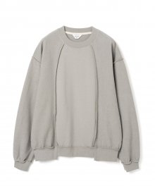 reverse panel sweatshirt grey