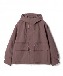 molesey hooded parka red bean