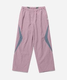 CURVE PIPING TRACK PANTS PINK