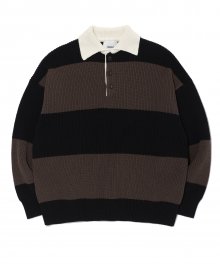 Heavy Cotton Rugby Knit Brown