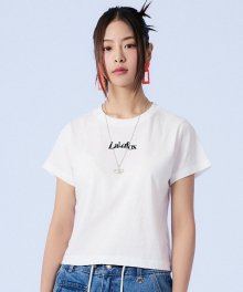LALA LOGO T-SHIRT WHITE