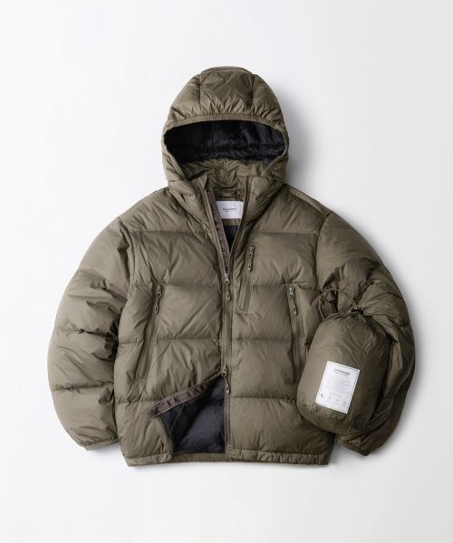 아웃스탠딩 MOUNTAIN DOWN PARKA_BROWN
