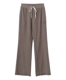 Inside-Out Bootcut Sweat Pants Mocha