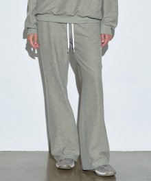 Inside-Out Bootcut Sweat Pants Sage