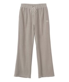 Inside-Out Bootcut Sweat Pants Sand Beige