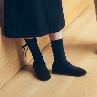 로서울(ROH SEOUL) Danghye mary jane shoes Velvet Umber 상품 이미지