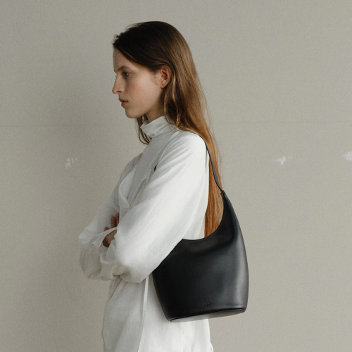 로서울(ROH SEOUL) Medium Around hobo bag Black - 사이즈 & 후기