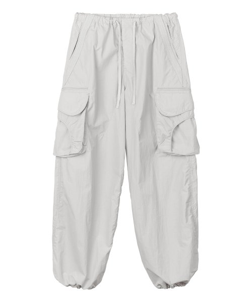 MUSINSA | スカルプター Parachute Cargo Pants Pale Gray