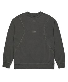 STM DYEING CREWNECK - CHARCOAL