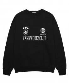 블록코어 맨투맨 티셔츠 (VLS0001) 블랙