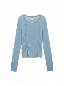 PINCHED SLIM TOP IN SKY
