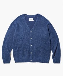 SOLID MOHAIR CARDIGAN_NAVY